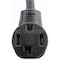 Ac Works STW; Cold Weather Extension Cord, 10 AWG, Indoor/Outdoor, 10/4, 1 Outlets, 14-30R, Black, 14-30P 1430PR-050 - alternate 4